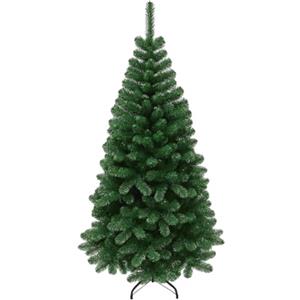 MAURY'S IL NUMERO UNO DEL RISPARMIO Maury's Albero di Natale Roccaraso Verde Classico Artificiale Folto Effetto Realistico Decorazione Natalizia (Verde - 210 Cm)
