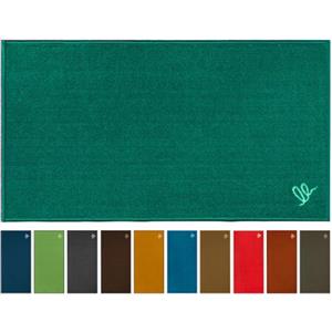 Olivo Tappeti OLIVO.shop | SMART Tappeto cucina moderno multiuso, tappeto cucina antiscivolo lavabile, passatoia corridoio antiscivolo, vari colori e misure (VERDE PETROLIO, 50x130 cm)