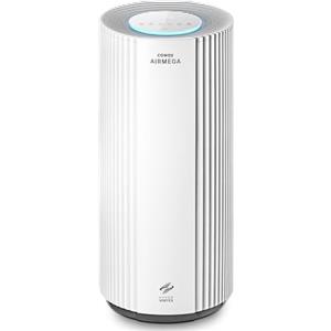 COWAY Purificatore d'aria per grandi ambienti, CADR 734 m³/h, pulisce 153 m² in 30 min, filtro HEPA per fumo, allergie, peli animali, odori, display AQI PM1/2.5/10, modalità eco, AIRMEGA 450 Bianco