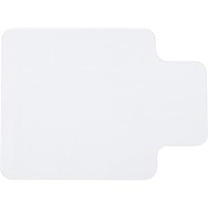 HOMCOM Tappetino per Sedia Ufficio Trasparente, Tappeto Salvapavimento Antiscivolo in Plastica Multiuso per Parquet e Pavimenti Duri, 90x120cm