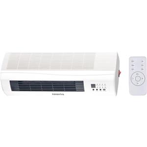 Ma Maison Termoventilatore a Parete Telecomando con Cavo 130 cm - Riscalda d'Inverno e Rinfresca d'Estate, Adatto per Casa, Ufficio e Tutti gli Interni - Potenza Massima 2000 W 59x19xh12 cm