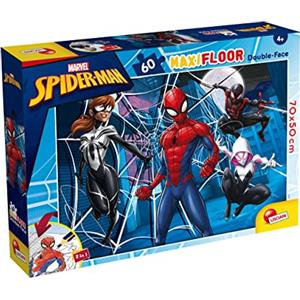 Liscianigiochi Marvel Puzzle DF Maxi Floor 60 Spiderman, 99757