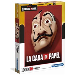Clementoni - 39533 - Puzzle La Casa Di Carta - 1000 Pezzi - Made In Italy - Puzzle Adulti Netflix