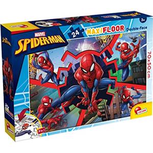 Liscianigiochi Marvel Puzzle DF Maxi Floor 24 Spiderman, 99740