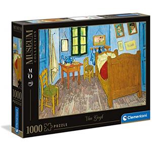 Clementoni - 39616 - Museum Collection - Chambre Arles, Van Gogh - puzzle adulti 1000 pezzi, puzzle arte, puzzle quadri, Made in Italy