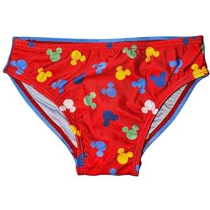 Ellepi Costume Slip Bambino con Topolino Disney | Mare e Piscina | 12-18-24 Mesi | Comfort e vestibilità Perfetta | Lavabile in Lavatrice (24 Mesi, Rosso)