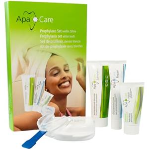 ApaCare - Set profilattico dentifricio/pasta di riparazione/pasta lucidante | binario dentale | smalto liquido | Set per cura e riparazione dentale | Denti bianchi