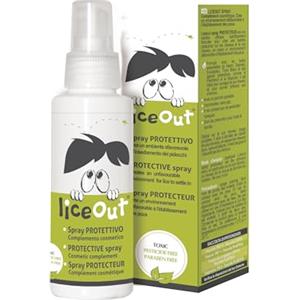 Lice Out Trattamento Pidocchi e Lendini. Spray Preventivo Pidocchi Bambini, Naturale con Oli Essenziali di Neem, Eucalipto e Timo Bianco. Senza Pesticidi. 100 ml