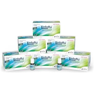 Nóos - Linfoflu® Multipack: Integratore Alimentare a Base di Resveratrolo - Confezione Risparmio da 6x15 Flaconcini da 10 ml - Utile a Rinforzare il Sistema Immunitario