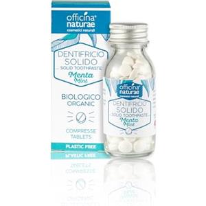 Officina Naturae | Dentifricio in Pastiglie, Dentifricio Solido al Gusto Menta, 100% Riciclabile, 115 Compresse