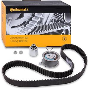 CONTITECH Kit di Cinghie di Distribuzione CT1028K3 per VW Golf IV 1.9 T, 120 Denti, Peso 1,23 kg