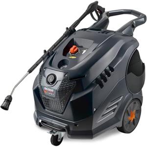 Charging Racer COMET Idropulitrice ad Acqua Calda New SCOUT 150 Classic EVO, 150 bar, 90°C, 540 l/h, Serbatoio Gasolio e Detergente Integrati, 230V