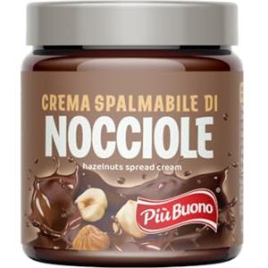 PIÙBUONO Più Buono Crema Spalmabile, 200g (NOCCIOLE)
