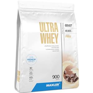 Maxler Ultra Whey Protein - Whey protéines - Proteine whey isolate - Proteine isolate poudre - Proteine in Polvere Сioccolato - 900g di proteine