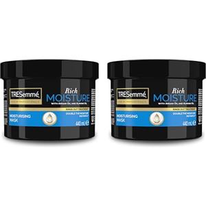 Tresemmé Rich Moisture Maschera per capelli, il doppio dell'idratazione all'istante* 2 x 440 ml