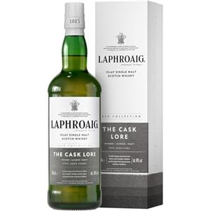 Laphroaig, Lore Edition Single Malt Scotch Whisky, blend di single malts invecchiati dai 7 ai 21 anni - 1 bottiglia da 700 ml