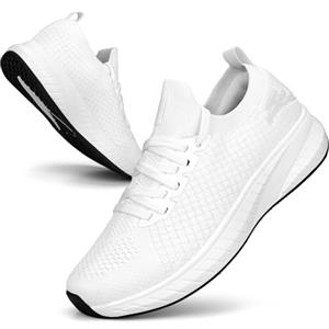 Puweco Scarpe Donna Running Sneakers Comode Tennis Leggero e Traspirante Tempo Libero Fitness Palestra Scarpe