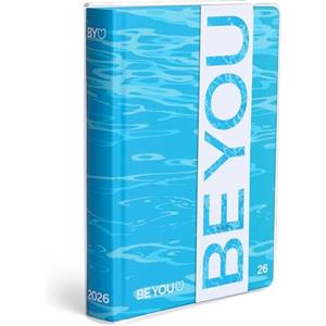 BE YOU - Diario Scuola Sailor 2025/2026, 12 Mesi, 09/25-08/26, Agenda Scolastica con Sticker e Sovracopertina Trasparente, Formato 13,5 x 18,2 cm, Per Ragazzi e Ragazze di Superiori e Medie