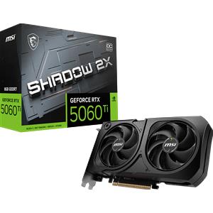 MSI Scheda Video MSI GeForce RTX 5060 Ti 8G SHADOW 2X OC PLUS BULK