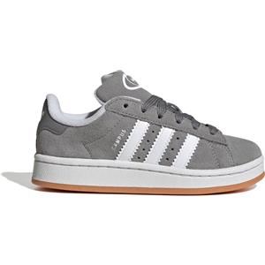 Adidas Scarpe Campus 00S EL C Grigio/Bianco - Sneakers Mid con Laccio Elastico, Tomaia in Suede