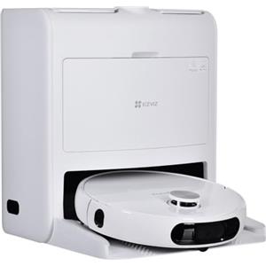 Ezviz RS2 Robot Aspirapolvere e Lavapavimenti Smart con Mappatura Laser - Pulizia Perfetta a Casa Tua Bianco