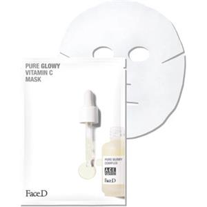 Face D - Maschera Viso Pure Glowy Vitamina C Confezione 1 Pezzo