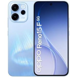 OPPO Reno15 F 5G AI Smartphone Android 8+256GB, Aurora Blue
