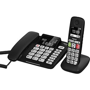 Gigaset DL780 Plus Telefono analogico/DECT Identificatore di chiamata Nero