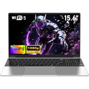 NAIKLULU 15.6 Pollici 2026PC Portatile i5 7Y54 Processore (1,2 a 3,2 Ghz), 16GB RAM 512GB SSD Laptop Gamer Computer Portatile, Tastiera Retroilluminata/Webcam/Touchpad/5000Mah