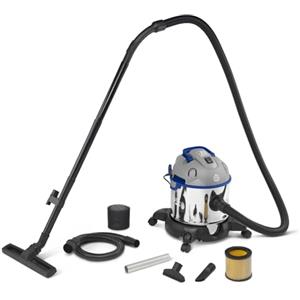 AR Blue Clean Aspiratore Multifunzione M20 4 In 1, Aspiracenere, Aspiraliquidi, Aspirasolidi e Funzione Soffiante (1200 W, 20 l)
