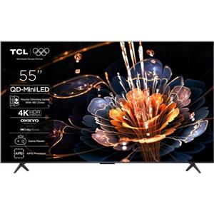 TCL C61KS 55C61KS TV 139.7 cm (55 ) 4K Ultra HD Smart TV Wi-Fi Black