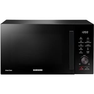 Samsung Forno a Microonde Combinato Bespoke Cottura Ventilata MC28A5137KKE1 con Piatto Doratore e Vaporiera inclusi, Frittura ad aria, Sensor Cook, Capacità: 28L, Colore: Nero, LxAxP: 51,7 x 31,0 x 47