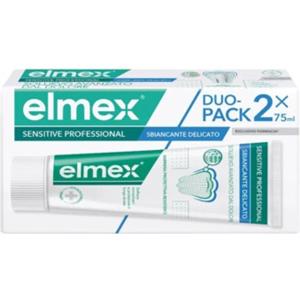 Elmex - Sensitive Dentifricio Sbiancante Delicato Denti Sensibili Confezione 2 Pezzi