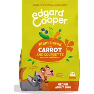 Edgard & Cooper Crocchette Vegetali per Cani Adulti con Carote e Zucchine - 2,5 Kg