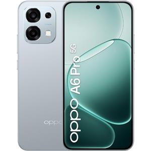 OPPO A6 Pro 5G (6.57) 8GB RAM 256GB Lunar Tiatanium DS SMARTPHONE GARANZIA TIM ITALIA