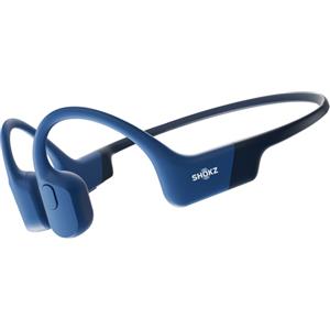 Shokz OpenRun Auricolari Wireless Bluetooth Passanuca per Sport colore Blu - S805-ST-BL