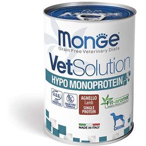 MONGE VETSOLUTION CANE HYPO MONPROTEIN AGNELLO 400g