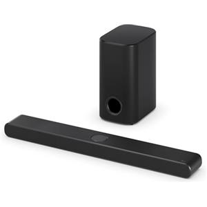 LG DS77TY 3.1.3 - Soundbar Dolby Atmos 400 W con subwoofer wireless (eARC, HDMI, ottico, Bluetooth) [2024], colore: Nero