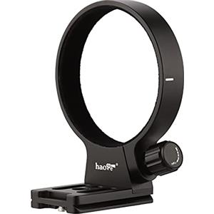 Haoge LMR-RF100 - Anello di montaggio per treppiede per obiettivo Canon RF100mm F2.8 L MACRO IS USM Canon RF-Mount Base Fit Arca Type Quick Release Plate