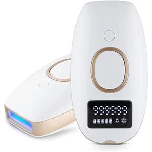 Generico Epilatore laser depilazione per donna e uomo permanente laser ipl indolore,Luce Pulsata, Epilatore Laser per Donna,Uomo,Viso,Bikini,Corpo