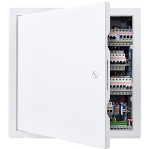 VEVOR Pannello di Ispezione da Parete, Sportello di Ispezione Dimensioni Installazione 315 x 315 mm Acciaio Zincato, Sportello di Manutenzione per Impianti Idraulici Elettrici, Montaggio Cartongesso