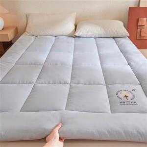 HLTQL Futon Pieghevole Una Piazza E Mezza Topper Materasso Matrimoniale Materasso da Pavimento Arrotolabile (Facile da Riporre)(4,90x200cm*1kg)