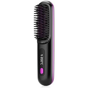 AILISK Nalagirl Nala Mini - Spazzola Lisciante Senza Fili(black)