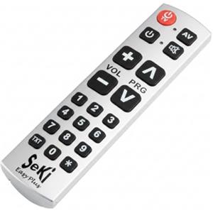 SeKi Easy Plus - Telecomando universale imparabile, colore: Argento