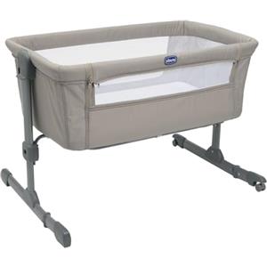 Chicco Next2Me Essential Culla Neonato Fianco Letto, Sostenibile, Compatibile con Diversi Letti, Altezza Regolabile, Buona Circolazione dell'Aria, Materasso e Borsa inclusi