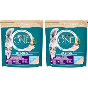 Purina One Bifensis Appetito difficile Crocchette Gatti Merluzzo e Trota 1.5kg (Confezione da 2)