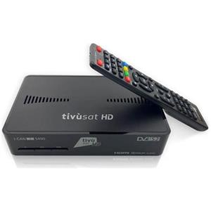 ADB - Ricevitore Satellitare i-CAN S490 Tivùsat Classic HD Colore Nero - SPEDIZIONE GRATUITA
