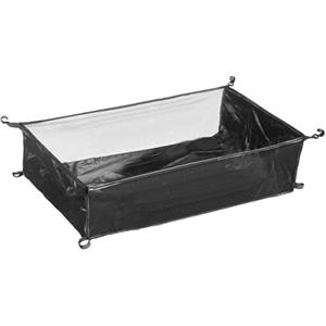 Generic Borsa portaoggetti sotto il tavolo - Borsa portaoggetti da appendere | Organizer per cestini in rete per campeggio | Tavolo da campeggio all'aperto, borsa a rete, quadrato, pieghevole all'aperto sotto