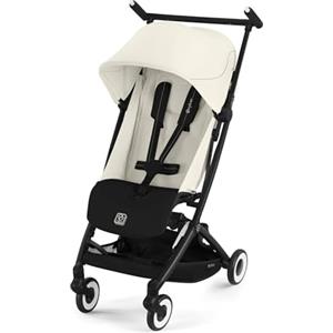 CYBEX Gold Passeggino LIBELLE con sistema di cinture a una mano, Da circa 6 mesi a circa 4 anni (max. 22 kg), Ultraleggero (solo 6 kg), Canvas White