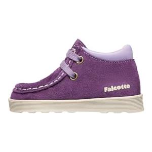 Falcotto YORKERIES Suede/Calf Melanzana-Violet Scarpe da Bambini, Taglia 19